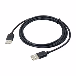 Akyga AK-USB-11, 1,8 m, USB A, 2 x USB A, USB 2.0, Noir