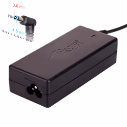 Akyga AK-ND-25, Ordinateur portable, Intérieure, 100-250 V, 55 +/- 5 Hz, 65 W, 19.5 V