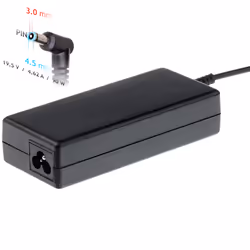 Akyga notebook power adapter AK-ND-26 19.5V/4.62A 90W 4.5x3.0 mm + pin HP, Ordinateur portable, Intérieure, 19.5 V, 100-250 H ...