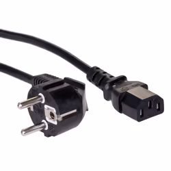 Akyga AK-PC-05C, 5 m, CEE7/7, IEC C13, 250 V