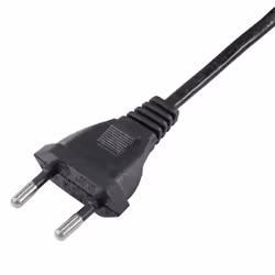 Akyga AK-RD-02A câble électrique Noir 3 m CEE7/16 Coupleur C7