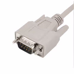 Akyga AK-CO-01 changeur de genre de câble RS232 Blanc