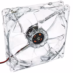 Akyga AW-12A-BG système de refroidissement d’ordinateur Boitier PC Ventilateur 12 cm Transparent 1 pièce(s)