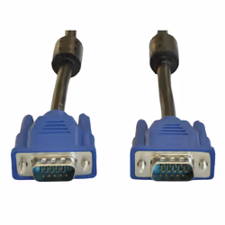 Akyga AK-AV-07 câble VGA 3 m VGA (D-Sub) Noir, Bleu