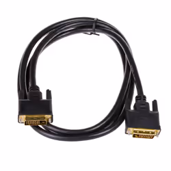 Akyga AK-AV-06, 1,8 m, DVI-D, DVI-D, Mâle, Mâle, Noir