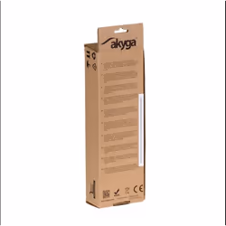 Akyga AK-SP-05U protection surtension Noir 5 sortie(s) CA 1,5 m