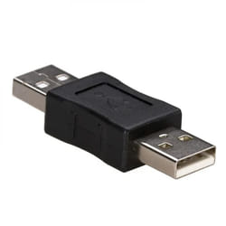 Akyga AK-AD-28 changeur de genre de câble USB-A Noir