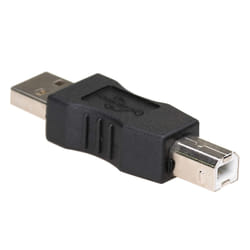 Akyga AK-AD-29 changeur de genre de câble USB-A USB-B Noir