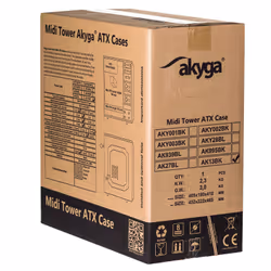 Akyga AK13BK unité centrale Micro Tower Noir - Vue supplémentaire 7