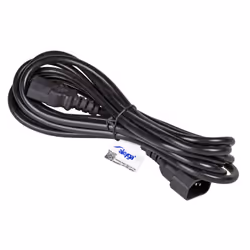 Akyga AK-PC-07A câble électrique Noir 3 m Coupleur C13 Coupleur C14