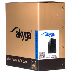 Akyga AK939BL unité centrale Midi Tower Noir - Vue supplémentaire 8