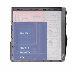 Akyga ' ak995bk PC"ATX Nero Midi Tower Noir - Vue supplémentaire 11