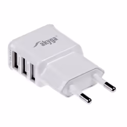 Akyga AK-CH-05, Intérieure, Secteur, CC, 5 V, 3,1 A, Blanc