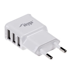 Akyga AK-CH-05 chargeur d'appareils mobiles Universel Blanc Secteur, CC Intérieure