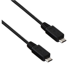 Akyga AK-USB-17 câble USB 0,6 m USB 2.0 Micro-USB B Noir