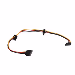 Akyga AK-CA-41, 0,15 m, SATA III, Noir, Rouge, Jaune, Droit, Droit, 38,1 g