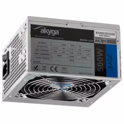 Akyga AK-B1-500E unité d'alimentation d'énergie 500 W 20+4 pin ATX ATX Gris