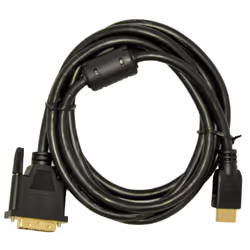 Akyga AK-AV-11, 1,8 m, HDMI Type A (Standard), DVI-D, Mâle, Mâle, Droit