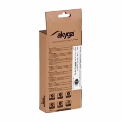 Akyga AK-ND-33 adaptateur de puissance & onduleur Auto 65 W Noir