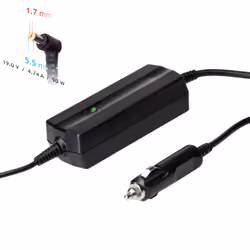 Akyga AK-ND-43, Ordinateur portable, Auto, 19 V, 90 W, 19 V, 4,74 A