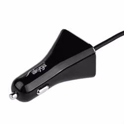 Akyga AK-CH-10 chargeur d'appareils mobiles Téléphone portable, Smartphone, Tablette Noir Allume-cigare Auto