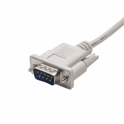 Akyga AK-CO-03 changeur de genre de câble RS-232 Blanc