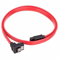 Akyga AK-CA-51, 0,5 m, SATA III, Mâle/Mâle, Noir, Rouge, Droit, Haut