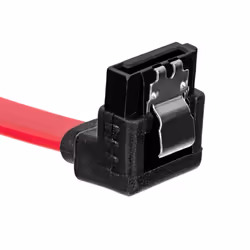 Akyga AK-CA-51 câble SATA 0,5 m Noir, Rouge