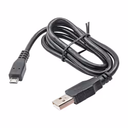 Akyga AK-USB-21, 1 m, USB A, Micro-USB B, USB 2.0, Noir