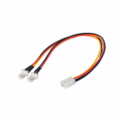 Akyga AK-CA-52, 0,15 m, 3 broches, 2 x Molex (3-pin), Mâle, Femelle, Droit