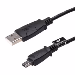 Akyga AK-USB-22, 1 m, USB A, Micro-USB B, USB 2.0, Noir