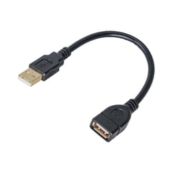 Akyga AK-USB-23 câble USB 0,15 m USB 2.0 USB A Noir