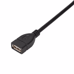 Akyga AK-USB-23 câble USB 0,15 m USB 2.0 USB A Noir
