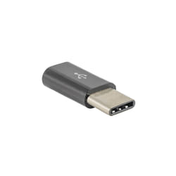 Akyga AK-AD-46 changeur de genre de câble USB Typ micro-B USB Typ C Noir