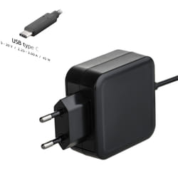 Akyga AK-ND-60 adaptateur de puissance & onduleur Universel 45 W Noir