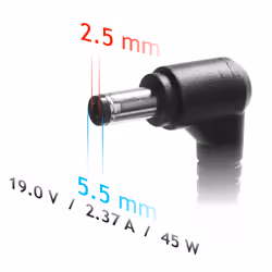 Akyga AK-ND-61 adaptateur de puissance & onduleur Intérieure 45 W Noir