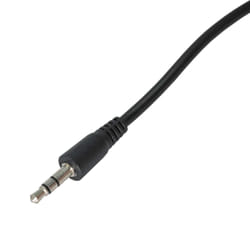 Akyga AK-AV-12 changeur de genre de câble Male miniJack Noir