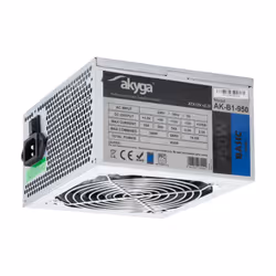 Akyga AK-B1-950, 950 W, 230 V, 5 A, Passif, 20+4 pin ATX, Non-modulaire
