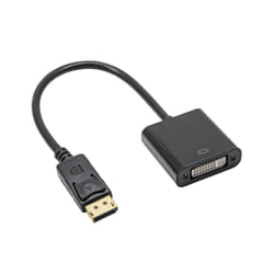 Akyga AK-AD-58 câble DVI 0,2 m DisplayPort Noir