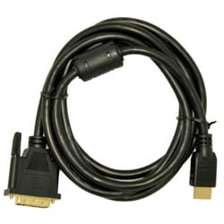 Akyga AK-AV-13 câble vidéo et adaptateur 3 m DVI-D HDMI Type A (Standard) Noir, Or