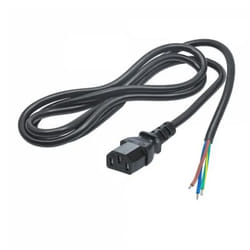 Akyga AK-OT-02A câble électrique Noir 1,5 m IEC C13