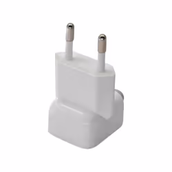 Akyga AK-AD-60 changeur de genre de câble CEE 7/14 IEC C7 Blanc