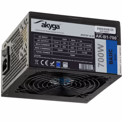 Akyga AK-B1-700BE, 700 W, 230 V, 50 Hz, 5 A, Passif, 300 W