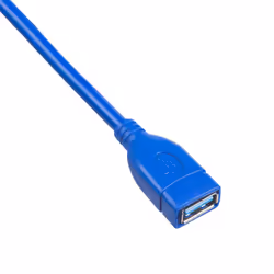 Akyga AK-USB-28 câble USB 1 m USB 3.2 Gen 1 (3.1 Gen 1) USB A Bleu