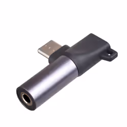 Akyga AK-AD-62 changeur de genre de câble USB type C Jack Noir