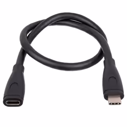 Akyga AK-USB-32, 0,3 m, USB C, USB C, USB 3.2 Gen 2 (3.1 Gen 2), 10000 Mbit/s, Noir