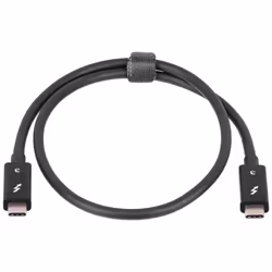 Akyga AK-USB-33, 0,5 m, USB C, USB C, Thunderbolt 3, 40000 Mbit/s, Noir