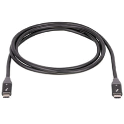 Akyga AK-USB-34 câble USB 1,5 m Thunderbolt 3 USB C Noir