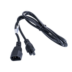 Akyga AK-NB-09A câble électrique Noir 1,5 m Coupleur C14 Coupleur C5