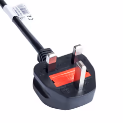 Akyga AK-AG-03A câble électrique Noir 1,5 m Prise d'alimentation type G Coupleur C7